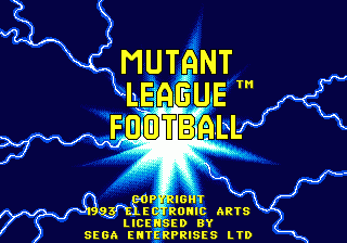 Mutant League Football screenshot 3 for Sega Genesis